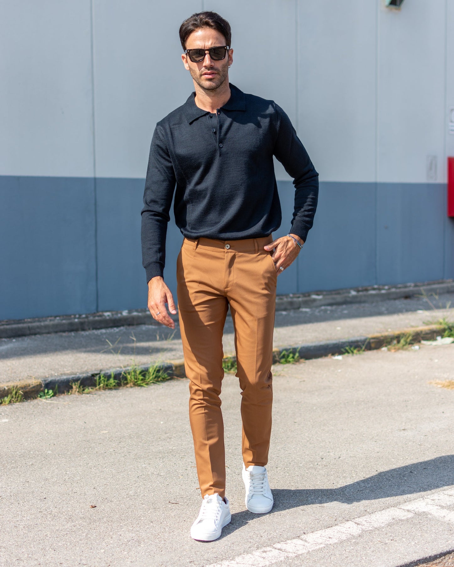 Maison Velutti – Stylish Checkered Slacks