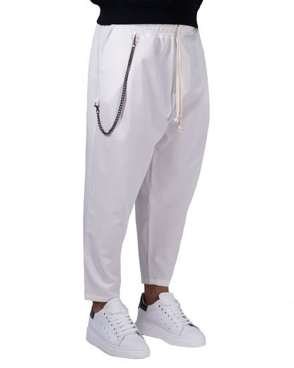 Maison Velutti – Subtle Herringbone Trousers