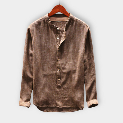 Maison Velutti – Palladium Linen Shirt