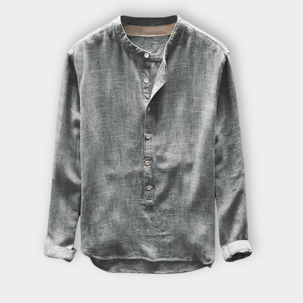 Maison Velutti – Palladium Linen Shirt