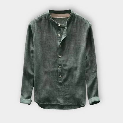 Maison Velutti – Palladium Linen Shirt