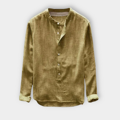 Maison Velutti – Palladium Linen Shirt
