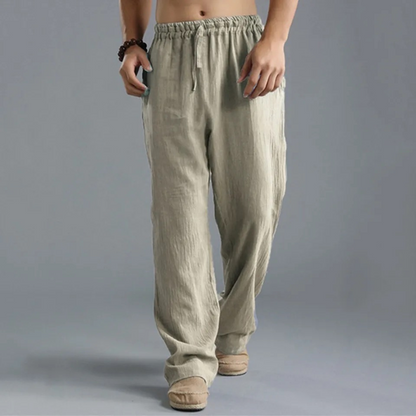 Maison Velutti - CityEase Linen Trousers