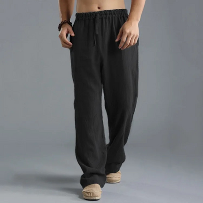 Maison Velutti - CityEase Linen Trousers