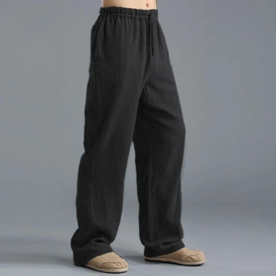 Maison Velutti - CityEase Linen Trousers