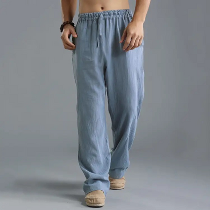 Maison Velutti - CityEase Linen Trousers