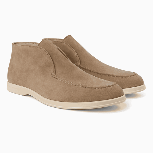 Maison Velutti - Hoge Suede Loafers