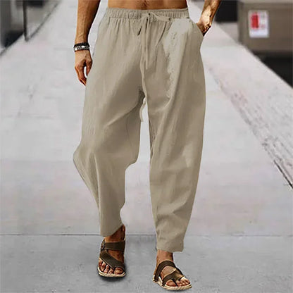 Maison Velutti - Classic Comfort Linen Pants
