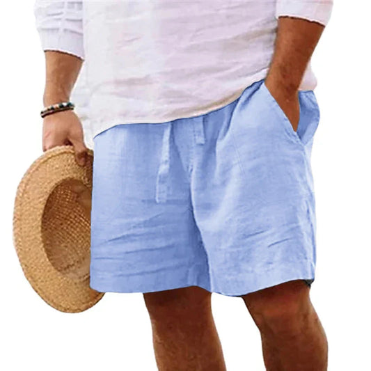 Maison Velutti – Coastal Breeze Linen Shorts