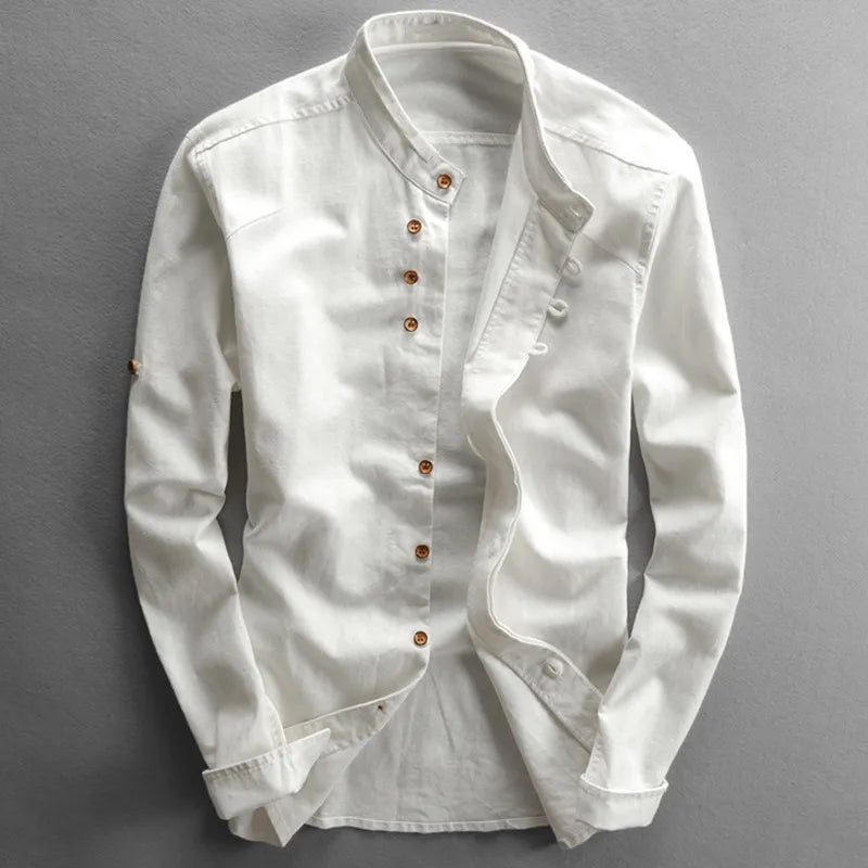 Maison Velutti – Signature Linen Shirt
