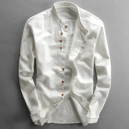 Maison Velutti – Signature Linen Shirt