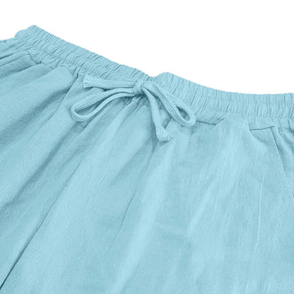 Maison Velutti - Crisp Linen Tailored Trousers