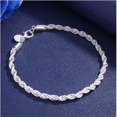 Klassieke Zilveren Armband