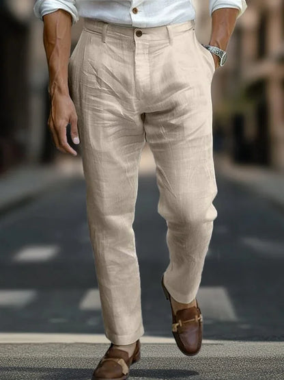 Maison Velutti - UrbanEase Linen Trousers