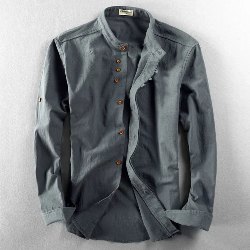 Maison Velutti – Signature Linen Shirt