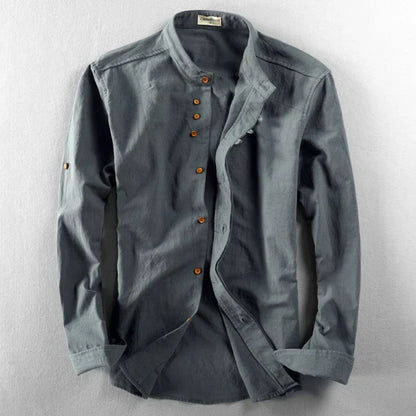 Maison Velutti – Signature Linen Shirt