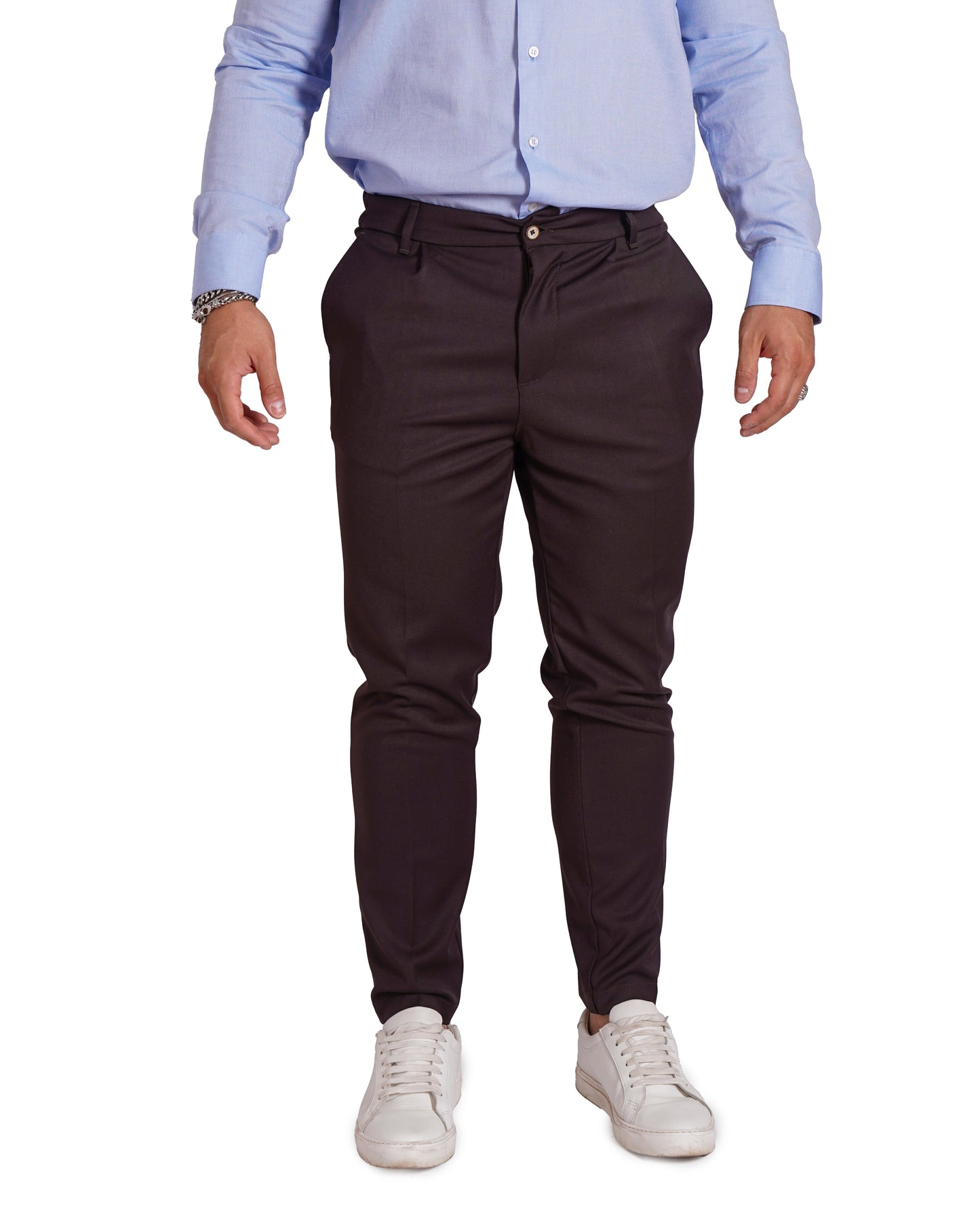 Maison Velutti – Classic Linen Slacks