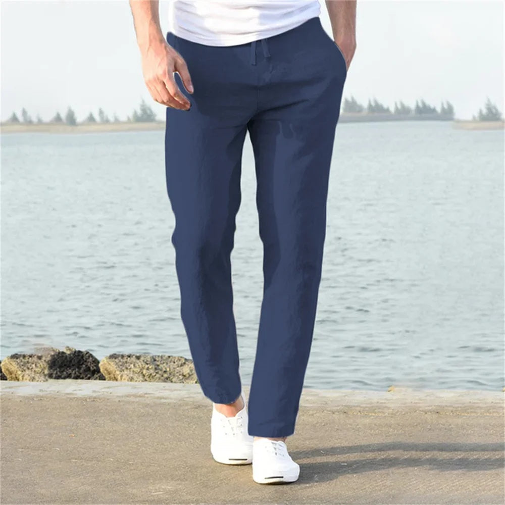 Maison Velutti – RegalEase Linen Pants