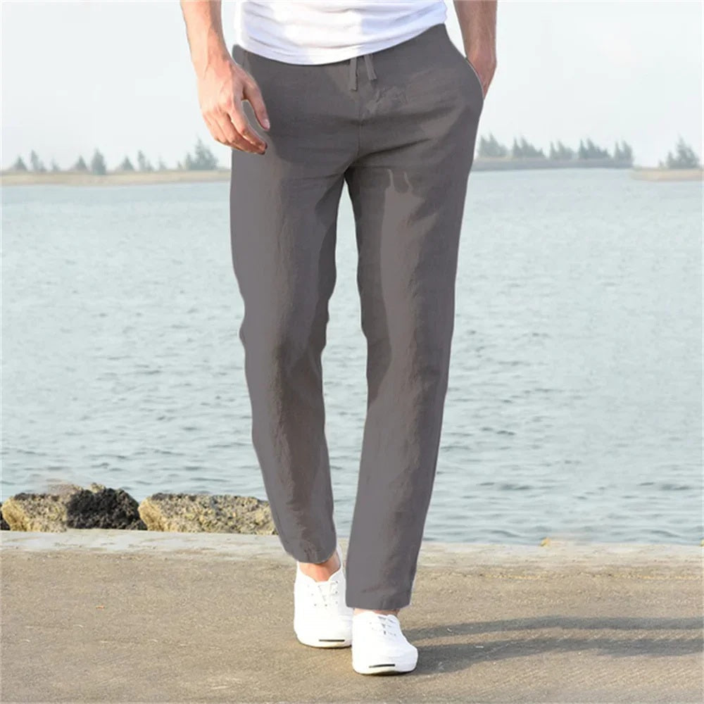 Maison Velutti – RegalEase Linen Pants