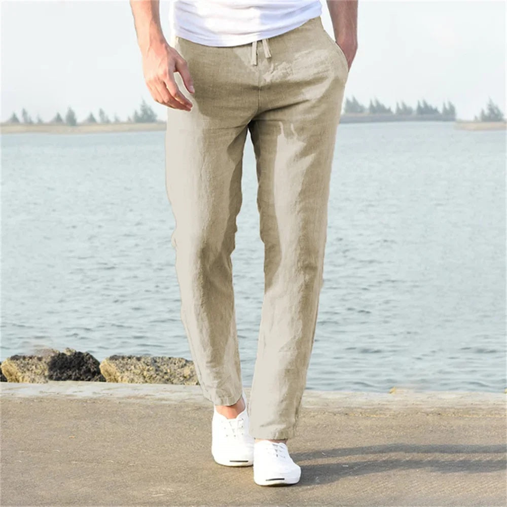 Maison Velutti – RegalEase Linen Pants