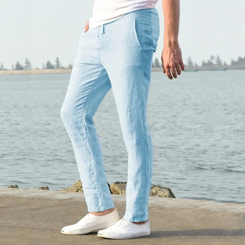 Maison Velutti – RegalEase Linen Pants